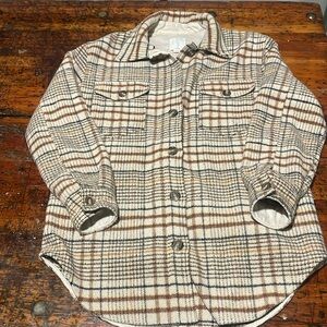 Joie Plaid Shacket